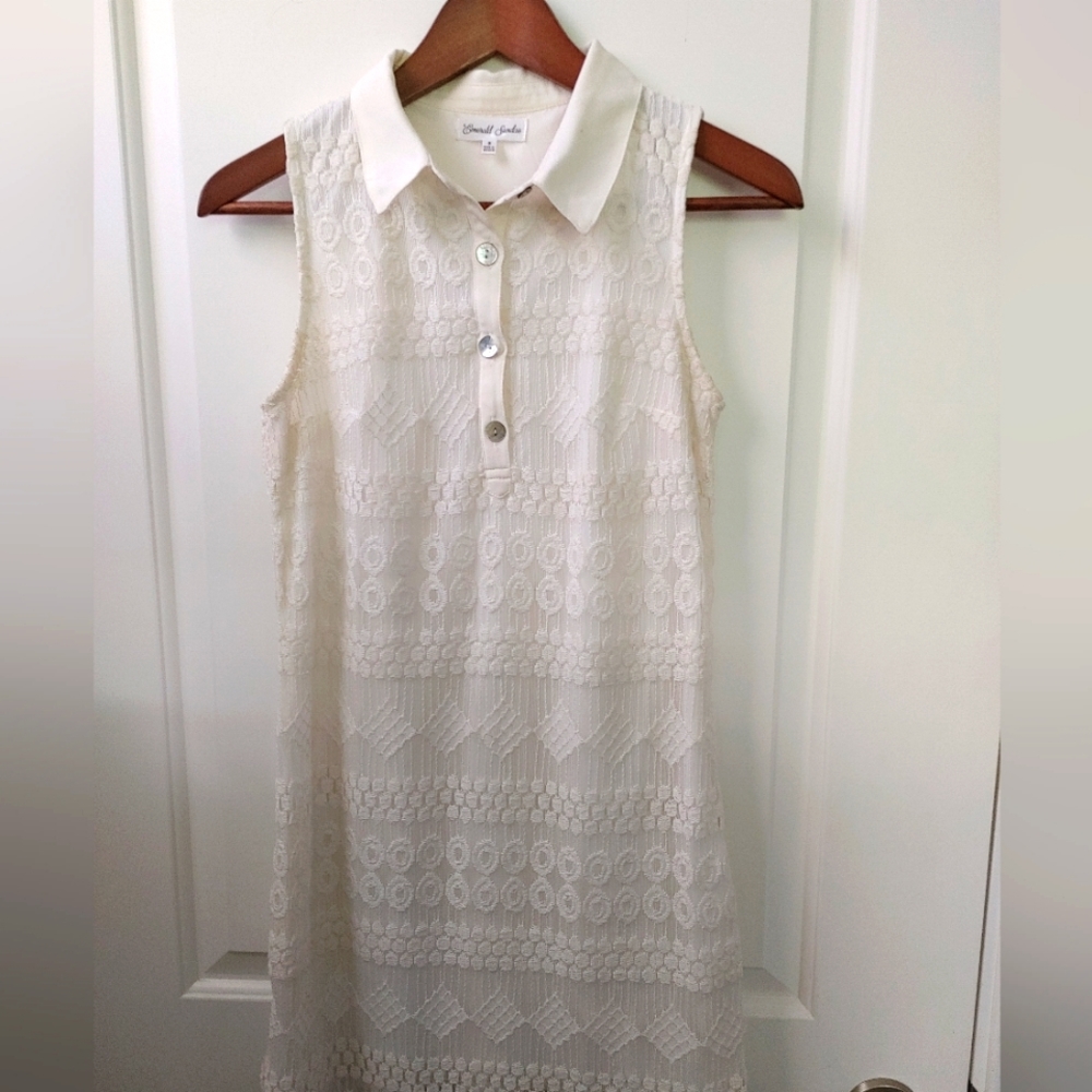 🩷Emerald Sundae Sleeveless Lace Dress ~ Size S